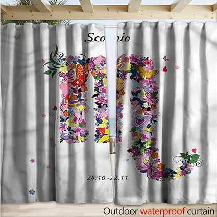 Amazoncom Warmfamily Zodiac Scorpio Outdoor Blackout
