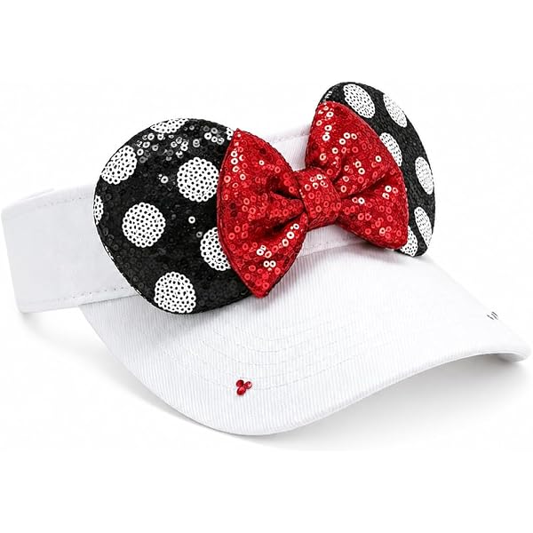Amazon.com: Adult Size Mouse Ears Visors for Women 