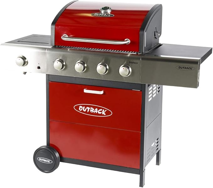 Outback Meteor 4 Burner Gas Barbecue Amazon.co.uk Kitchen & Home