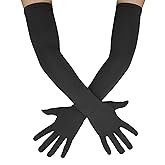 Howriis Men's and Women's 22" Spandex Elbow Length Stretch Gloves for Halloween Party Costume