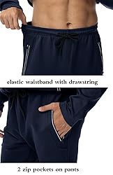 YSENTO Men's Tracksuits Outfits 2 Pieces Jogger