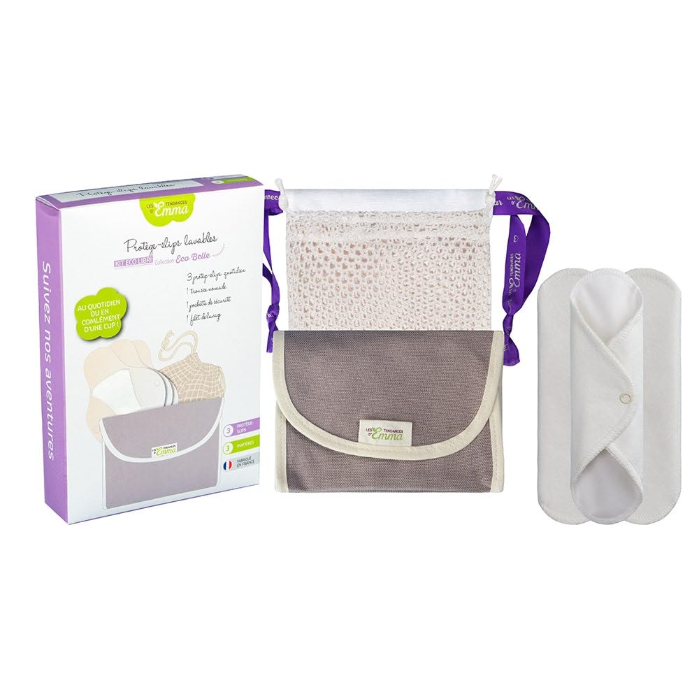 Les Tendances d'Emma Collection Eco Belle Washable Daily Panty-Liners 3 Panty-Liners
