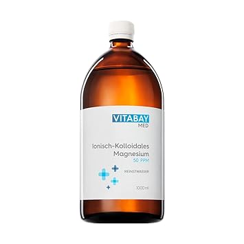 Kolloidales Magnesium 50 PPM - hoch konzentriert (Reinheitsstufe 99,99%) (1000 ml)