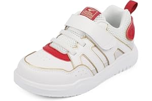 Dr Kong Toddler Boys Girls Shoes Tennis Leather Skate Shoes Casual Fashion Walking Sneakers with Hook and Loop for Toddler and Little Kid