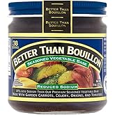 Better Than Bouillon All Natural Reduced Sodium Vegetable Base, Made with Seasoned Vegetables, Makes 9.5 Quarts of Broth, 38 