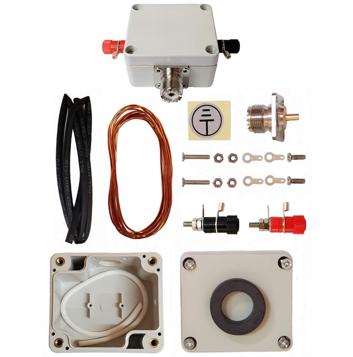 Radio Antenna Balun QRP Tuner Amateur DIY kit NXO-100 HAM HF Band