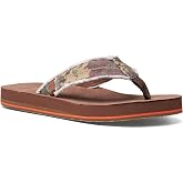 Sanuk Mens Fraid Not Soft Top | Flip Flops for Men | Mens Sandals | Beach Sandals | Supportive &amp; Lightweight | Comfort Footbed