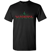 Feelin Good Tees Christmas Festival T Shirt | Winter Men's Tshirts Design | Festive Mens T Shirts Graphic
