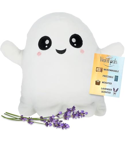 Ghost Peluche douce de 30,5 cm pour Halloween avec main et jambe pour enfants et adultes