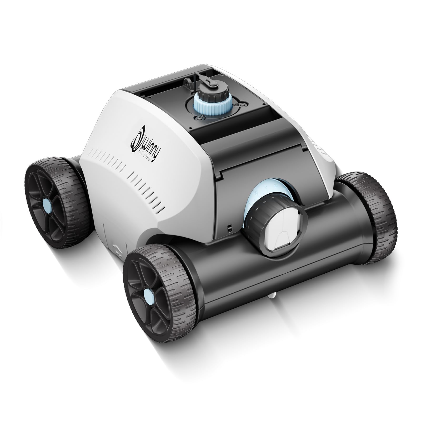 Photo 1 of (2025 Upgrade) Robotic Pool Vacuum for Above Ground Pool - 6600mAh for 130mins Runtime & 50W Powerful Suction, Self-Parking Pool Cleaner with 180?m Filter Tray Up to 1300 Sq. Ft (Black&Blue)