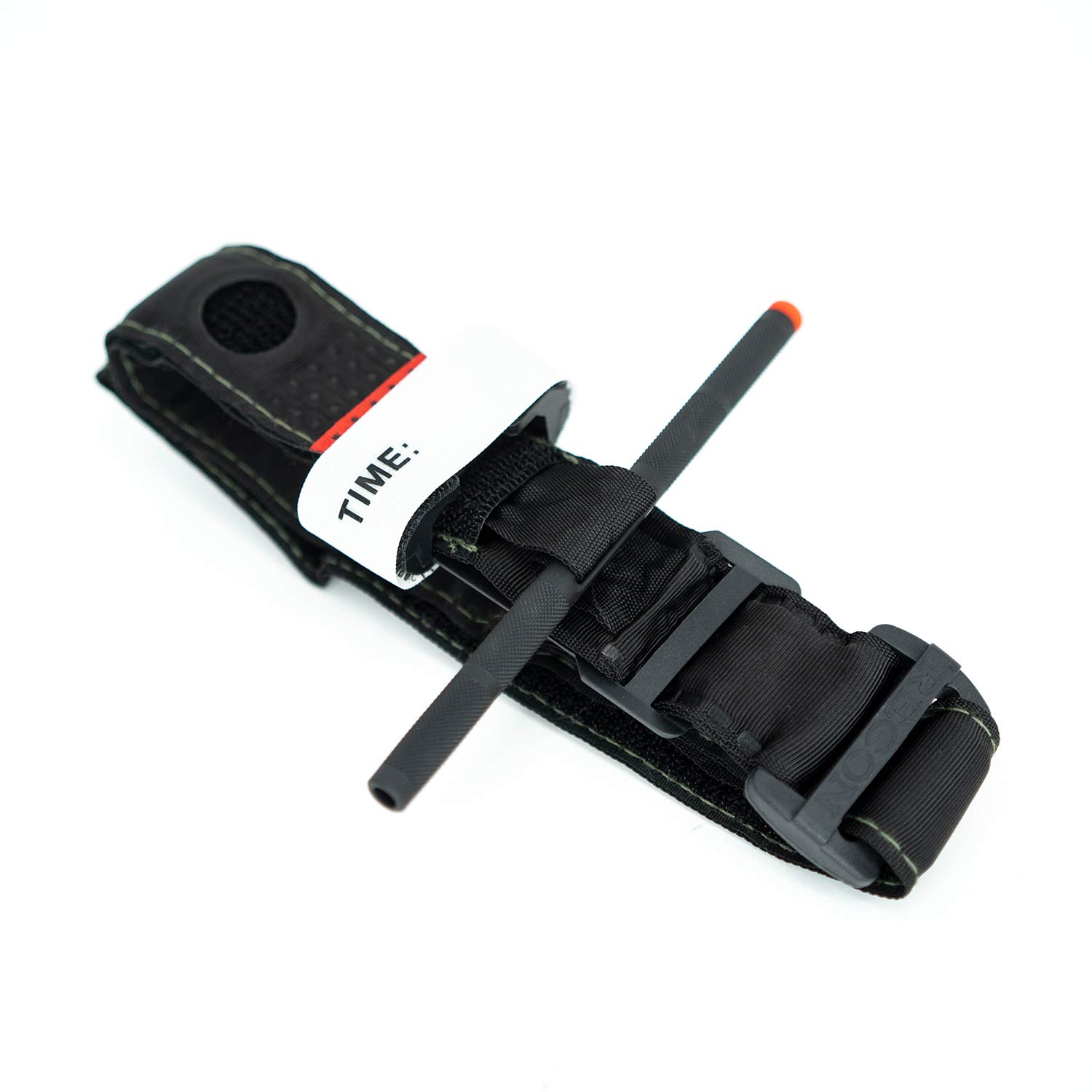 Tourniquet - (Black) Recon Medical Gen 3 Mil-Spec Kevlar Metal Windlass Aluminum First Aid Tactical Swat Medic Pre-Hospital Life Saving Hemorrhage Control Registration Card 2 Pack: Industrial & Scientific