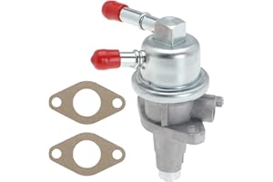 FUDORAY Fuel Lift Pump Replaces 17121-52030 6655216 for Bobcat 753 763 773 7753 S185 331 for Kubota L45 L2800 L3130 L3400 L4330 V2203 Skid Steer Loader