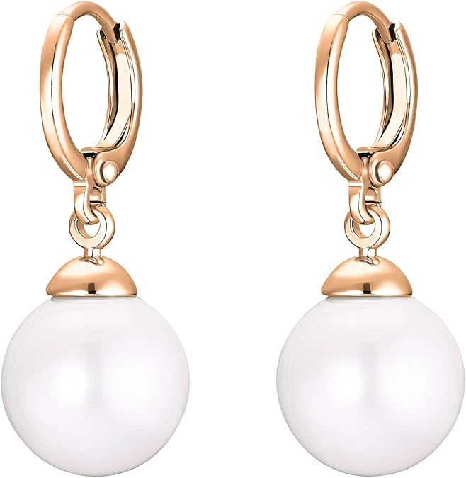 Heideman Ohrringe Auris Damen – Ohrstecker Mit Perle, Edelstahl In Silber/gold/rosegold, 4 Cm