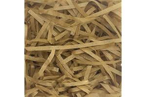 HLNLSU Cut Paper Shred Filler (1 LB) for Packing and Filling Gift Baskets,Multi-color optional (Brown)