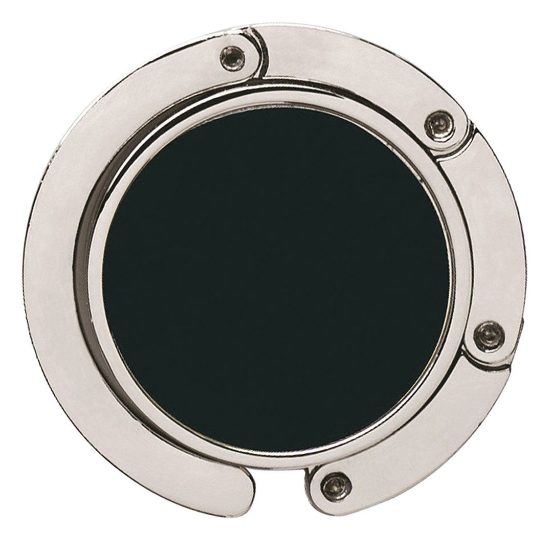 eBuyGB Folding Purse Hook Portable Handbag Hanger, Black