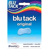 Blu Tack Original Adhesive Putty (4 Pack)