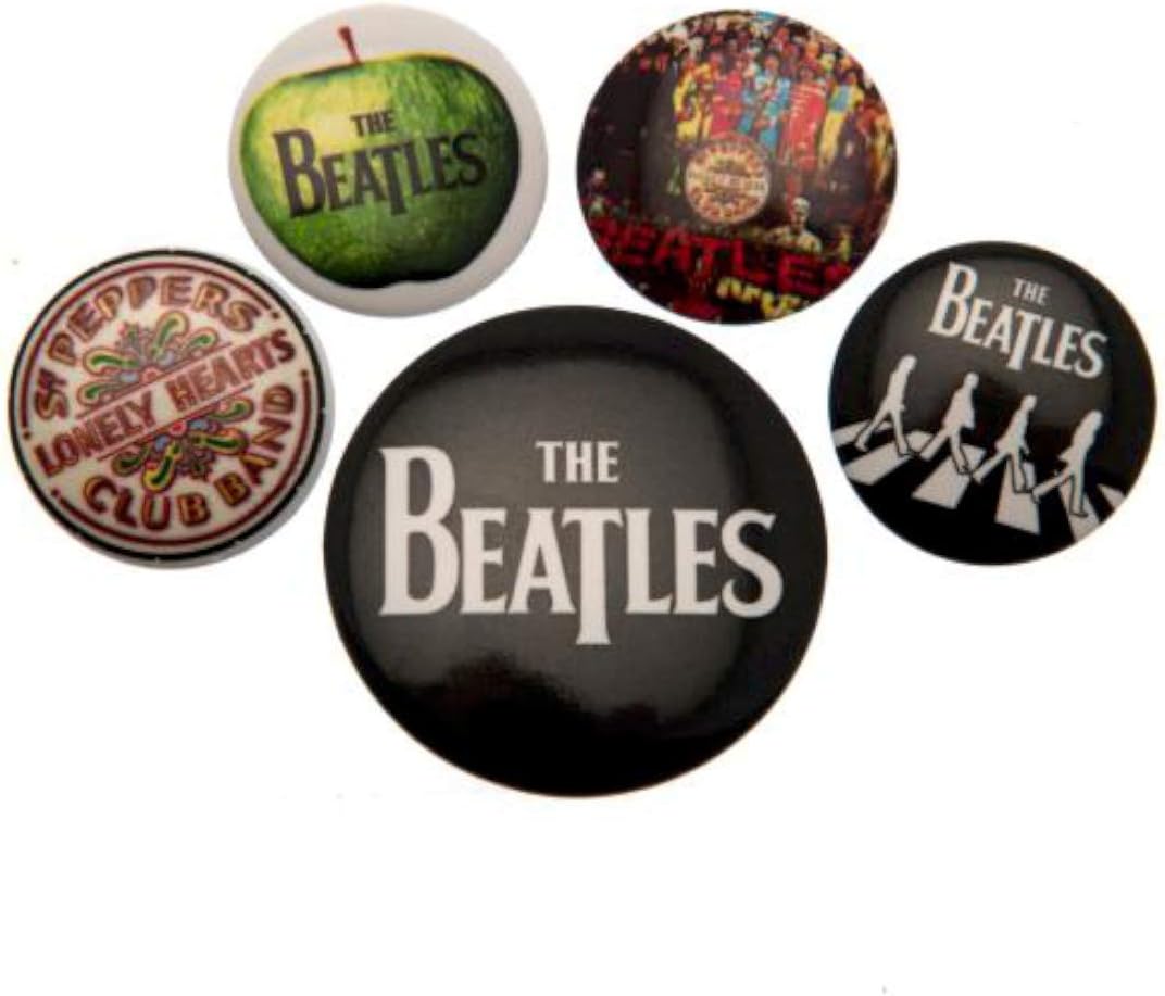 The Beatles - White Badge Pack, x cm, 4 x 38 mm cm