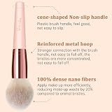 Start Makers Glamour Gaze 13Pcs Marble Makeup Brush Set Crystal Handles view 5