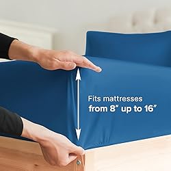 King Size 4 Piece Sheet Set - Comfy Breathable