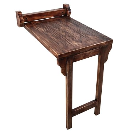 Ymxljf Tavolo Pieghevole Vintage In Legno Massello Americano