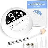 Diamond Micro-dermabrasion Machine, 2 in 1 Dermabrasion Facial Machine for Exfoliation & Blackhead Removal, Home Use Facial Skin Care Device