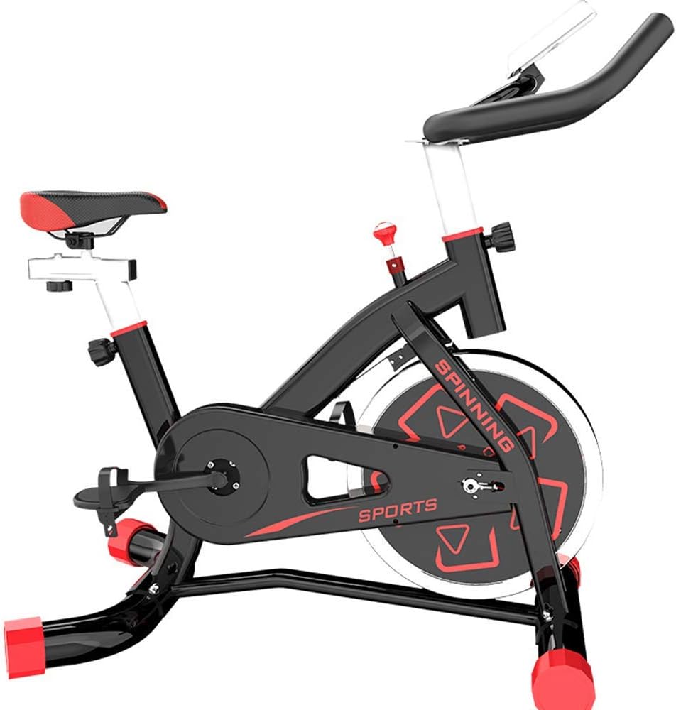 Spinning Bicycle Home Exercise Bike Indoor Training Bicycle, Sports Equipment, Aerobics Training Device, Can Be Adjusted According To Their Own,Red