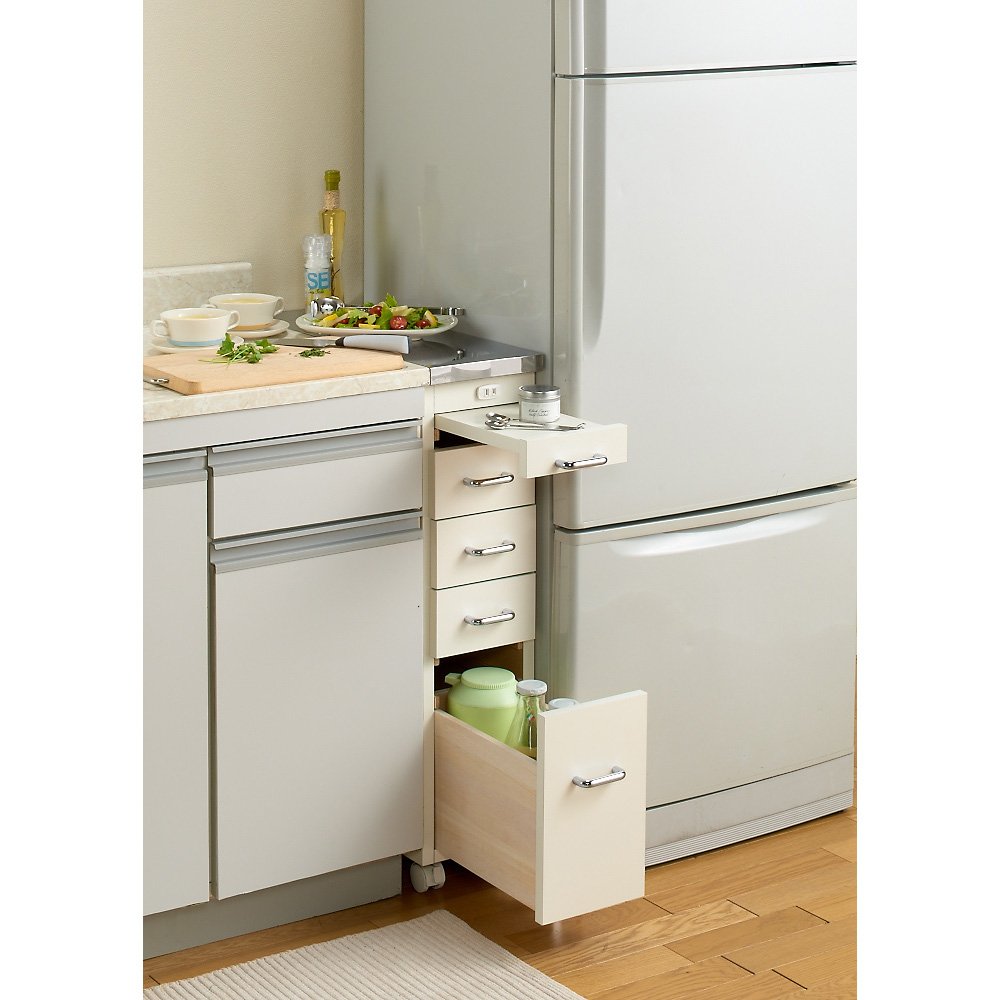 超人気の 組立不要 ステンレス天板隙間収納 引き出しタイプ 幅cm奥行55cm B0794rkmj1 Cleanusapower Com