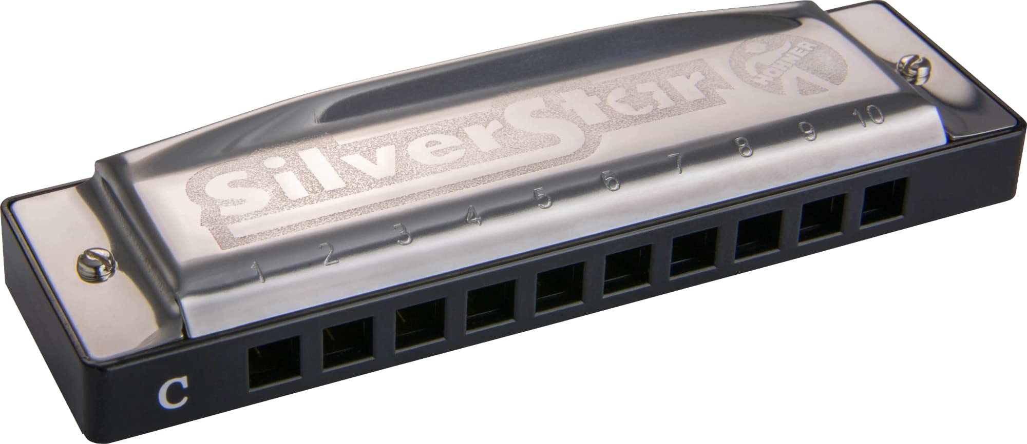 Hohner Silver Star Small Box Harmonica C Major - M5040167