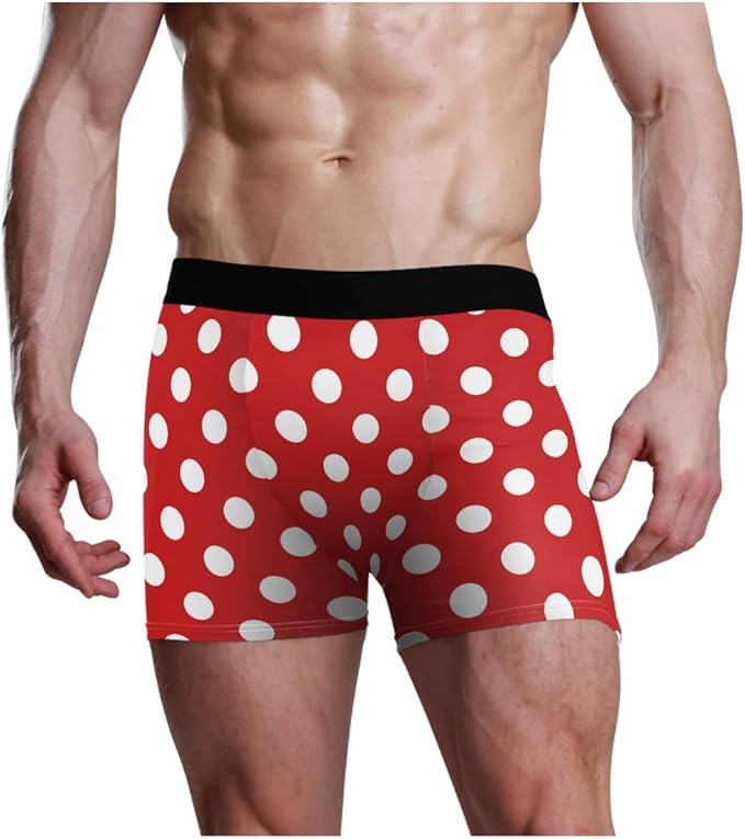 CaTaKu Polka Dots Men's Boxer Briefs Underwear SXL Amazon.co.uk Clothing