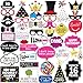 16th Sweet 16 Birthday Photo Booth Party Props - 40 Pieces - Funny 16th Birthday Party Supplies, Decorations and Favors