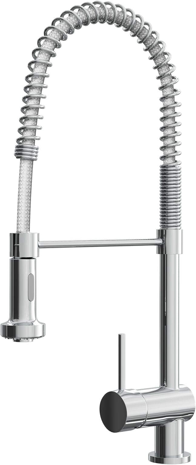 Reginox Durham Chrome Pull Out Spray Single Lever Kitchen Sink
