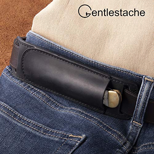 Gentlestache Leather Knife Sheaths for Belt, Knife Holster, Pocket