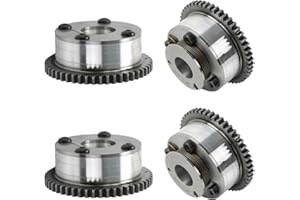 INGKAN G6DA 24350-3C113 24370-3C102 Intake Exhaust Camshaft Sprocket 4Pcs Fits for 07-12 Hyundai Veracruz 3.8L, 11-14 Kia Sor