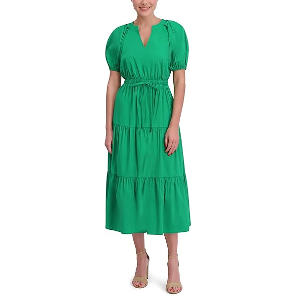 Amazon.com: Twist Neck Printed Halter MIDI Dress : Clothing, Shoes & Jewelry