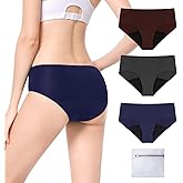 CARER Healthcare Incontinence Pregnancy Period Underwear for Women Seamless Absorbency Leakproof Underwear Menstrual Panties