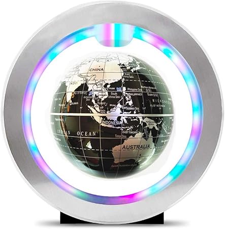 O Typ World Globe, Magnetschwebebahn Schwimmende Weltkarte