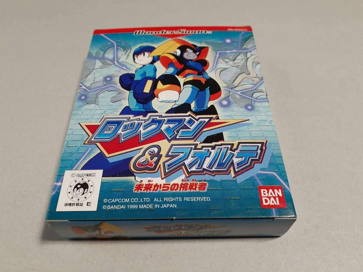 ワンダースワン ロックマン フォルテ 未来からの挑戦者 ハガキ付き おもちゃ ホビー Amazon