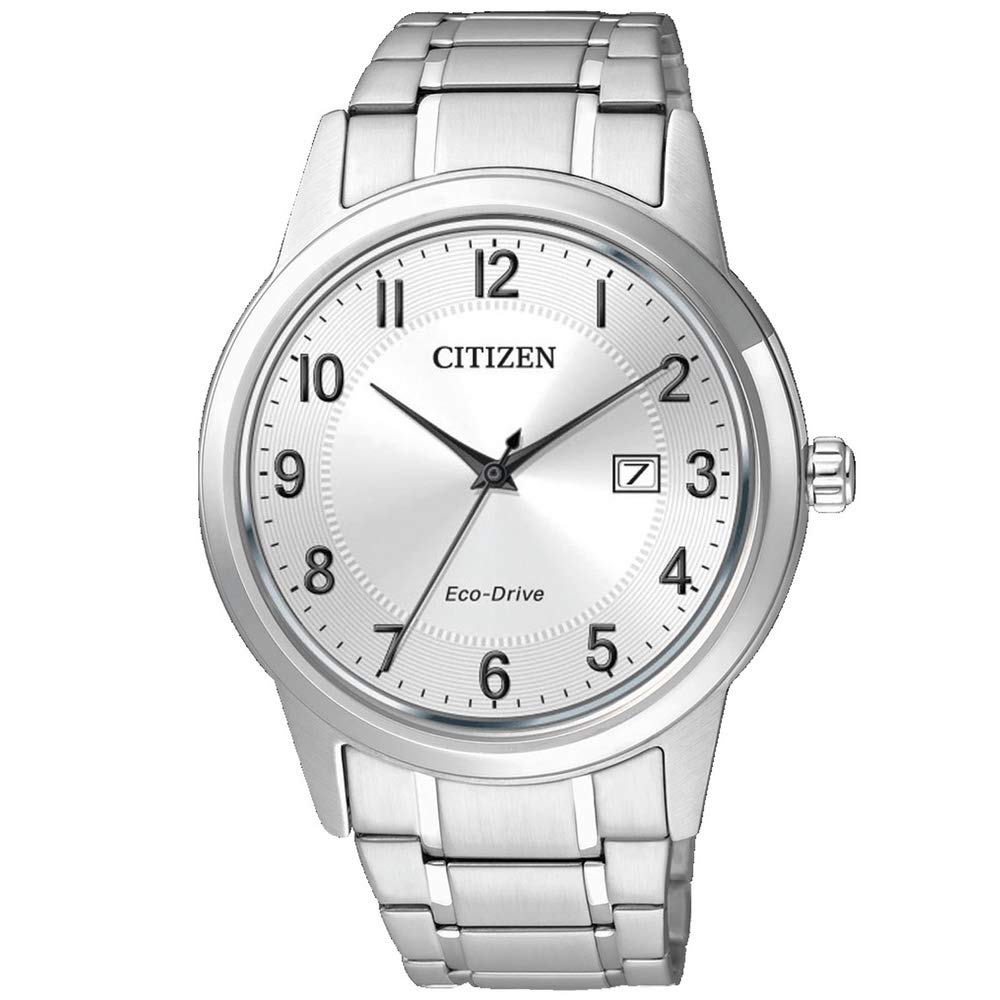 Citizen Men's Analogue Eco-Drive Watch with Stainless Steel Strap AW1231-58B