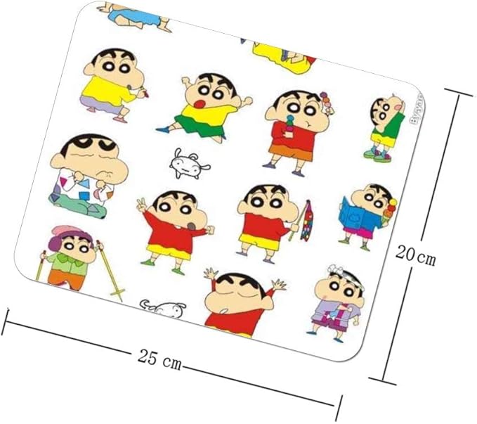 Amazon クレヨンしんちゃんマウスパッド ゲーミング オフィス最適 高級感 おしゃれ耐久性が良 付着力が強いx25x0 3cm ノーブランド品 マウスパッド 通販