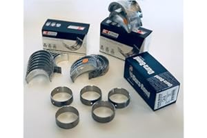 J MARTIN AUTO Rod & Main & Cam Bearings Kit Compatible with 1968-02 Small Block Chevy 305 307 327 350 383.