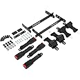 Golf Cart Seat Belts, Golf Cart Seat Belt Kit with Bracket, 4PCS Golf Cart Seat Belt, 47.24" Retractable Replacement Seat Belts Bracket Kit for EZGO, Club Car, Yamaha Model
