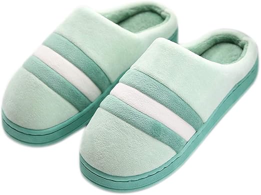 mint green slippers