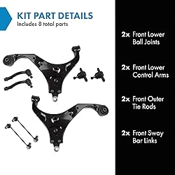 TRQ Front Steering & Suspension Kit Compatible with