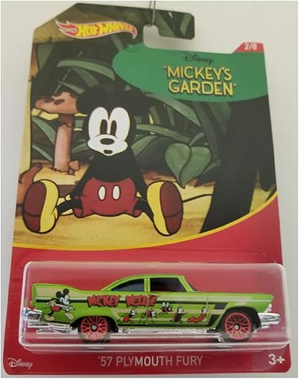 mickey mouse hot wheels car