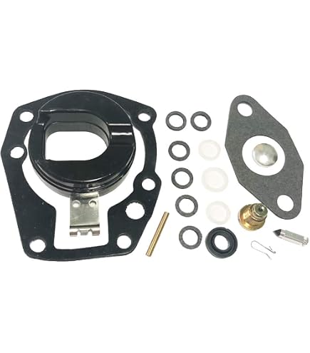 SOAJEE Carburetor Rebuild Kit 439071 - Compatible With Johnson/Evinrude/OMC Outboard Motors 1.5HP-20HP (Replaces 18-7043, 40510)