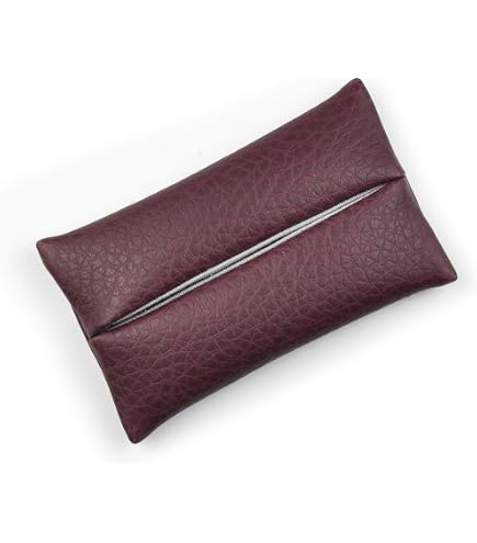 Amazon.com: Pocket Tissue Holder for Purse Small PU Leather Case