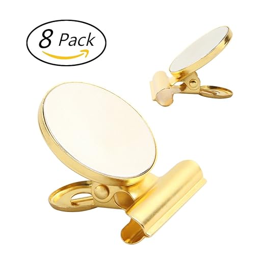 8 resistente imán de frigorífico gancho Clips con imán de neodimio ...