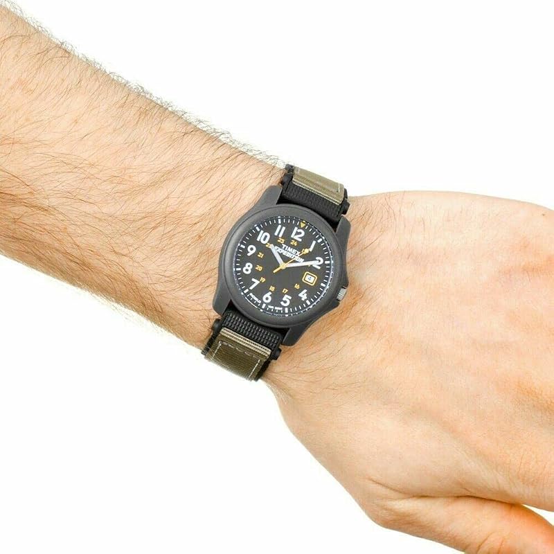Men's Expedition Camper 39mm Fabric Strap Watch