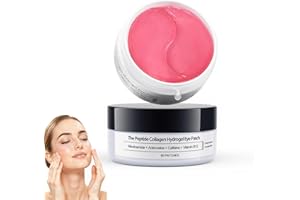 FYeang® Peptide Collagen Hydrogel Eye Patches, Eye Patches, Reduce Wrinkles & Fine Lines, for Puffy Eyes and Dark Circles