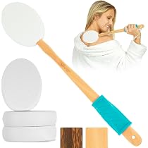 Amazon.com : Vive Lotion Applicator for Back, Feet (17.5") - Self ...